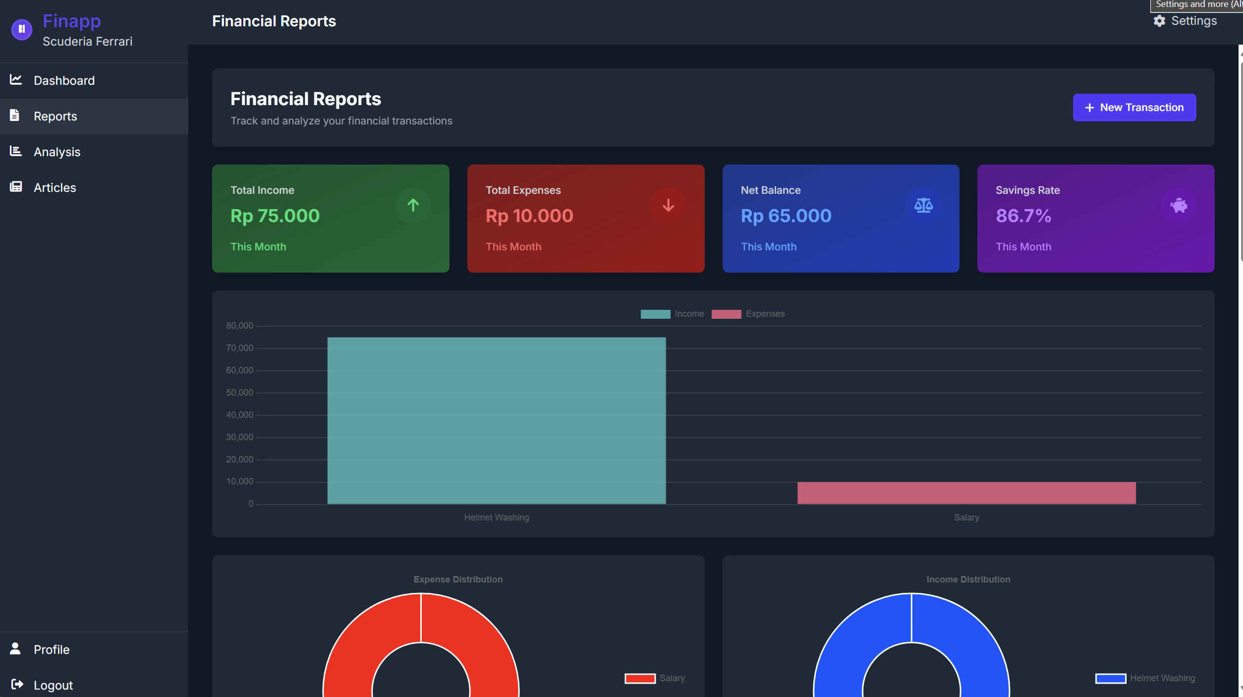 FinApp Web